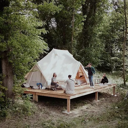 Luxury tent Domaine De Cherimont - Logement Insolite En Groupe Andenne
