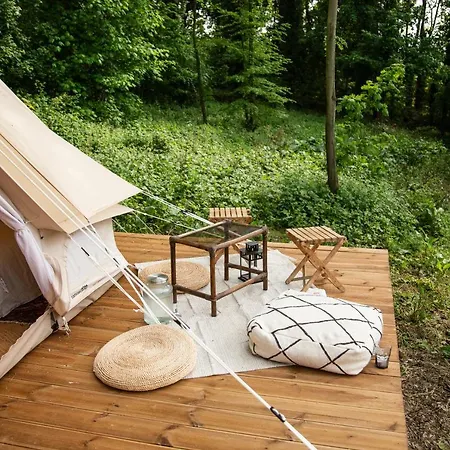 Luxury tent Domaine De Cherimont - Logement Insolite En Groupe Andenne